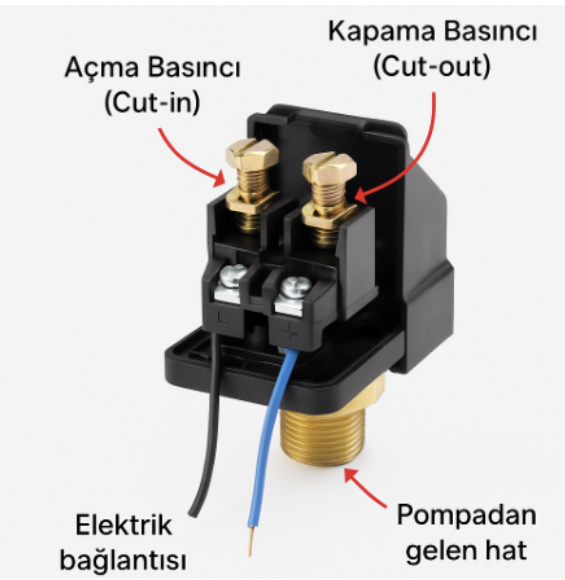 presostat ayarı
