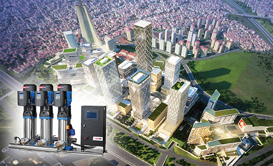 Masdaf, Verimli Pompa Teknolojileri ile  İstanbul Uluslararası Finans Merkezi’nde 